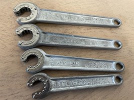 7x roller wrenches Cam-Loc Detroit usa engelse gereedschap (3)